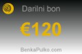 Darilni bon za 120 €